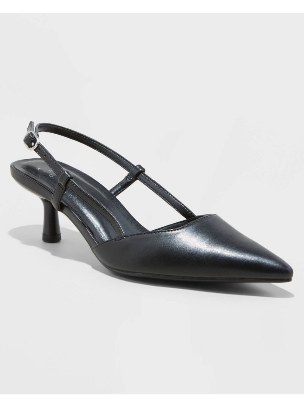 A NEW DAY - Black Annette Slingback Heels - Women’s Size 8